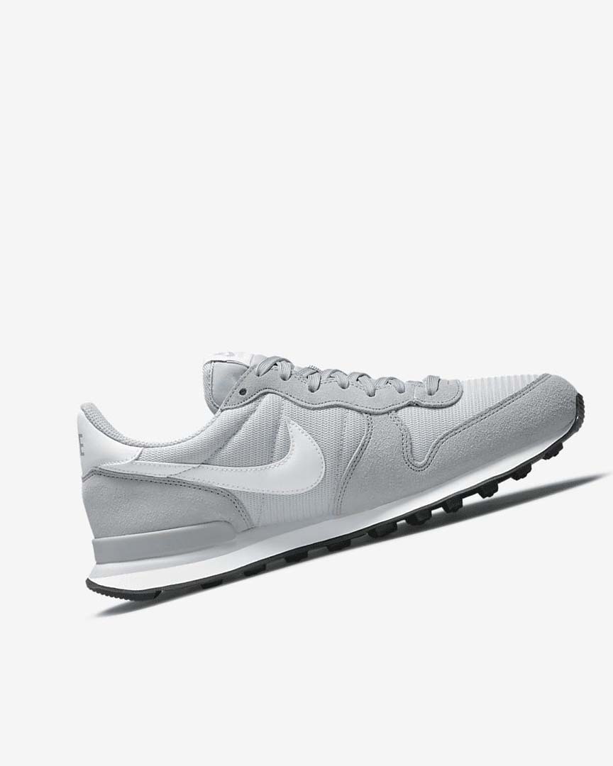 Zapatillas Nike Internationalist Mujer Gris Plateadas Negras Blancas | CR1164