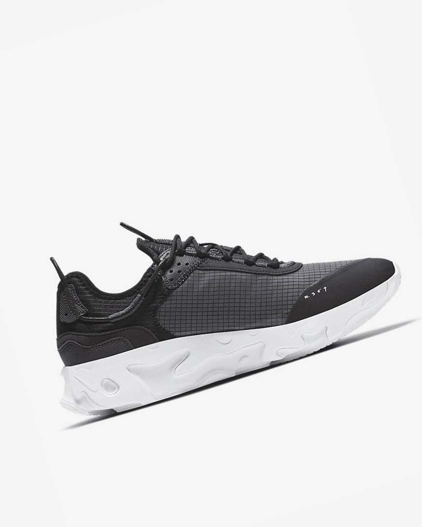 Zapatillas Nike React Live Hombre Negras Gris Oscuro Blancas | CR5051