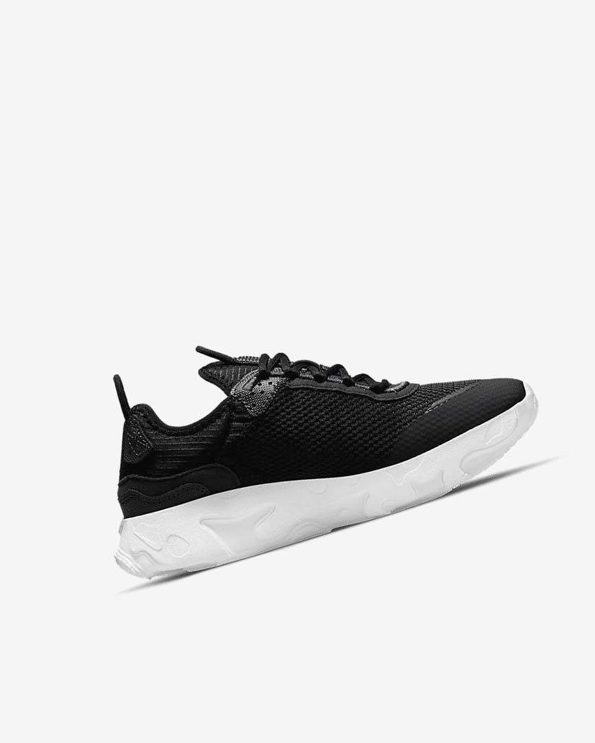 Zapatillas Nike React Live Niño Negras Gris Oscuro Blancas | CR2467