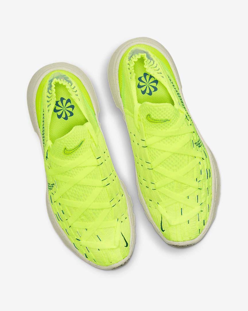 Zapatillas Nike Space Hippie 04 Mujer Limón Claro Verde Turquesa | CR5161