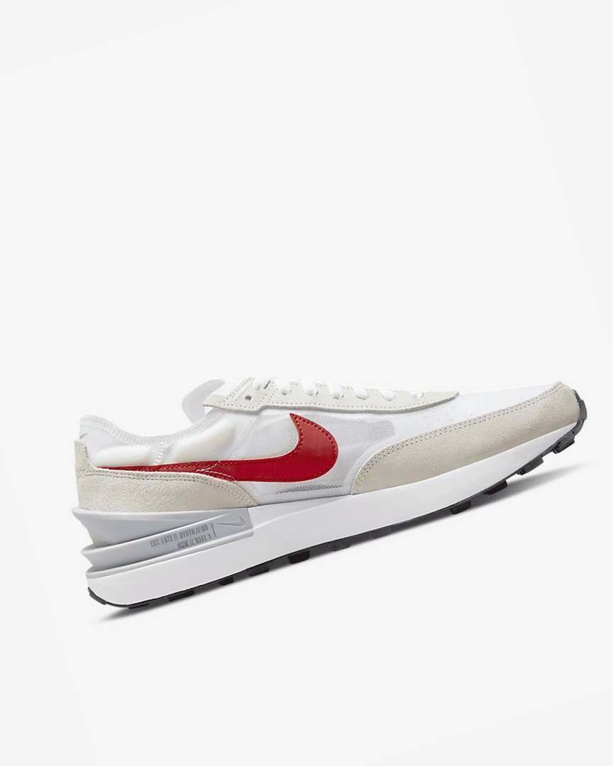 Zapatillas Nike Waffle One Hombre Blancas Plateadas Rojas | CR5509