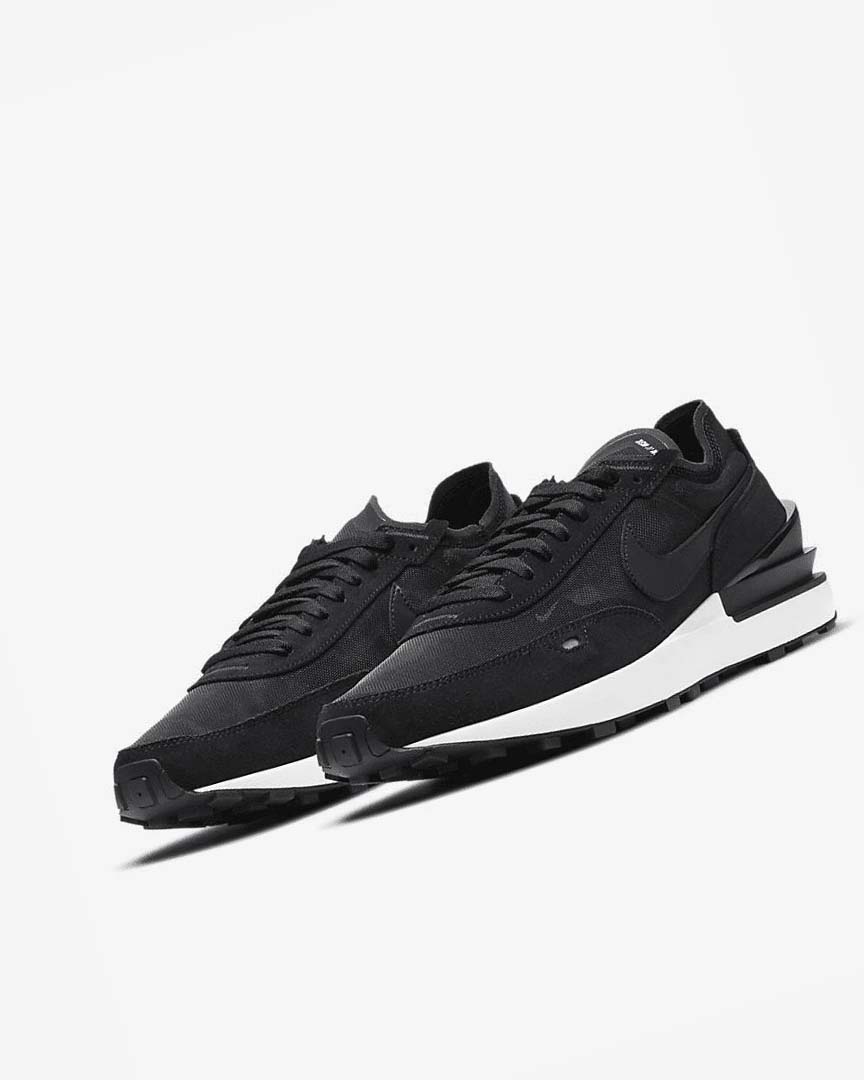 Zapatillas Nike Waffle One Hombre Negras Blancas Naranjas | CR5309