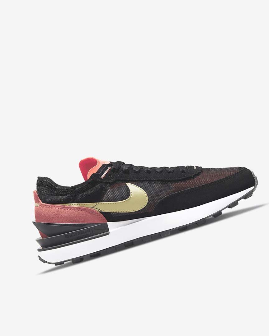 Zapatillas Nike Waffle One Mujer Negras Rojas Verde Claro | CR2477