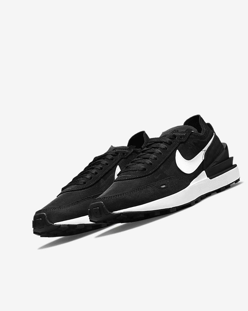 Zapatillas Nike Waffle One Mujer Negras Naranjas Blancas | CR4848