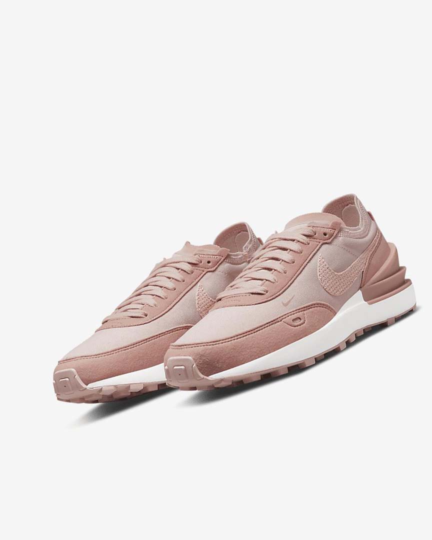 Zapatillas Nike Waffle One Mujer Rosas Rosas Blancas Rosas | CR4985