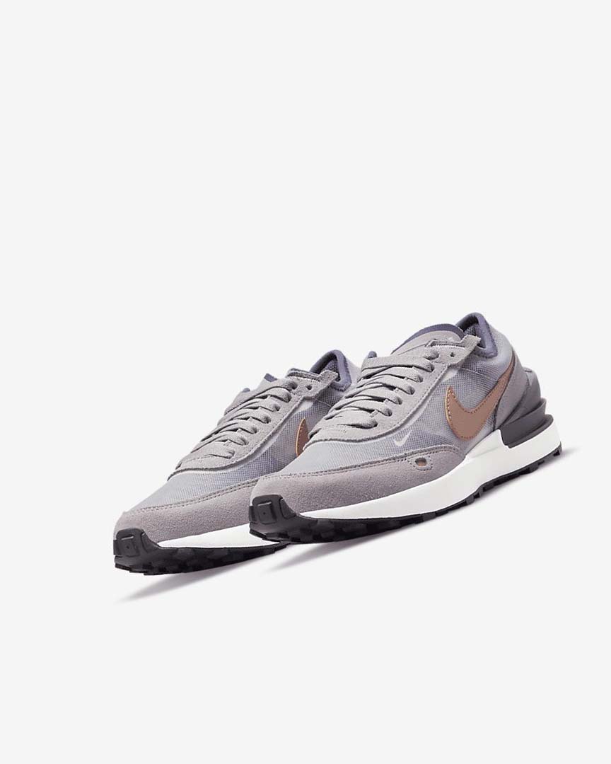 Zapatillas Nike Waffle One Niña Blancas Gris Metal Rojas Marrones | CR2207