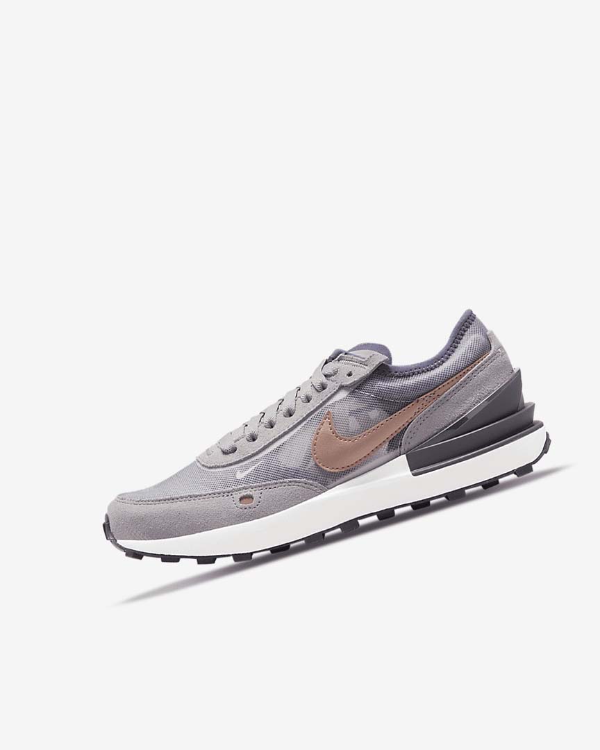 Zapatillas Nike Waffle One Niña Blancas Gris Metal Rojas Marrones | CR2207