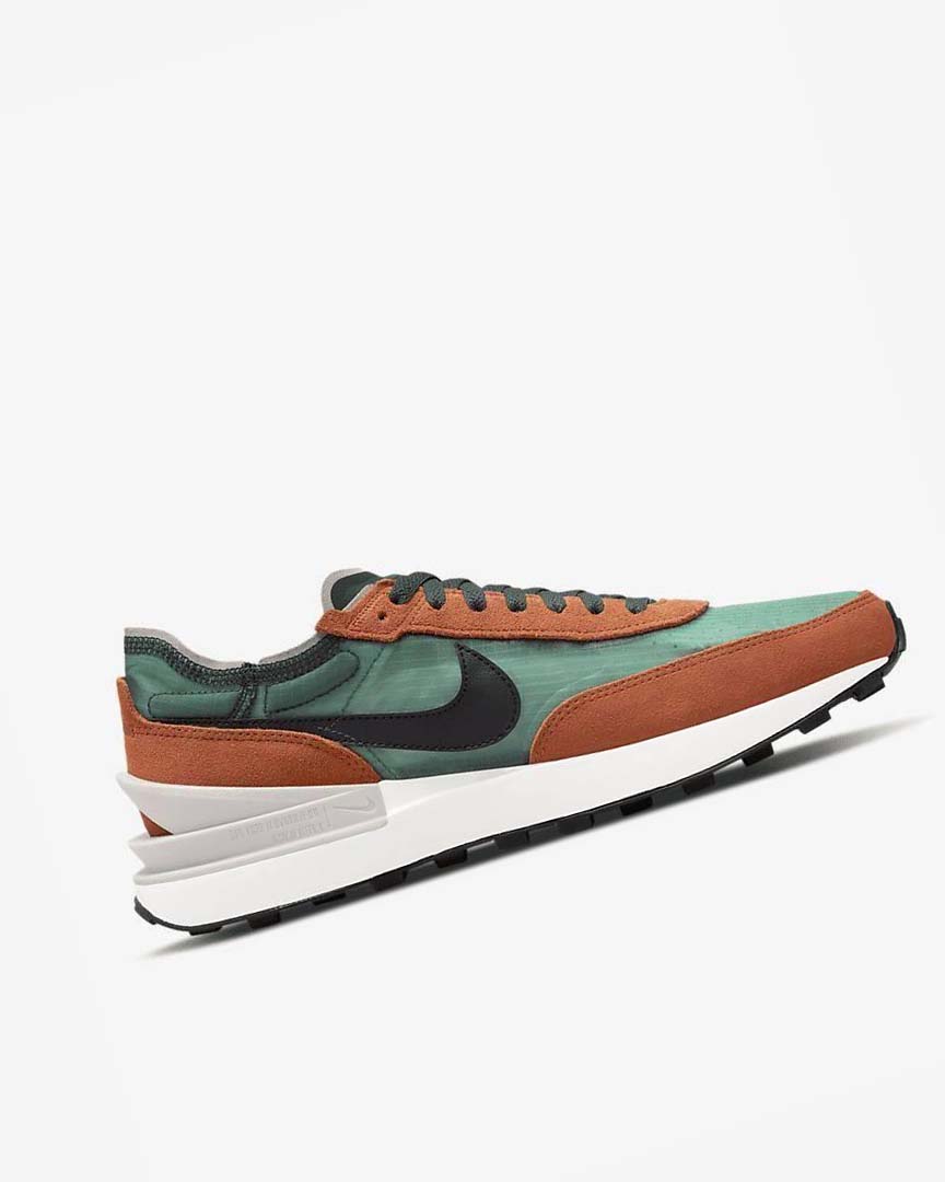 Zapatillas Nike Waffle One SE Hombre Verde Naranjas Negras | CR2350