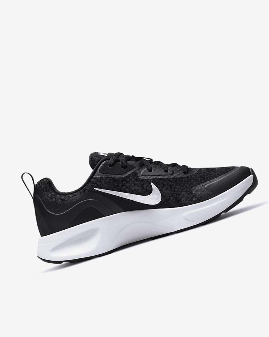 Zapatillas Nike Wearallday Mujer Negras Blancas | CR2324