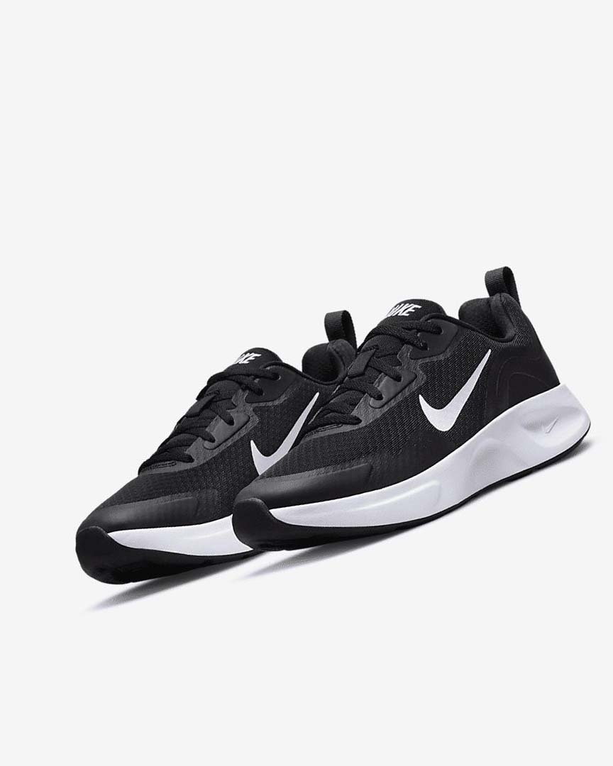 Zapatillas Nike Wearallday Mujer Negras Blancas | CR2324