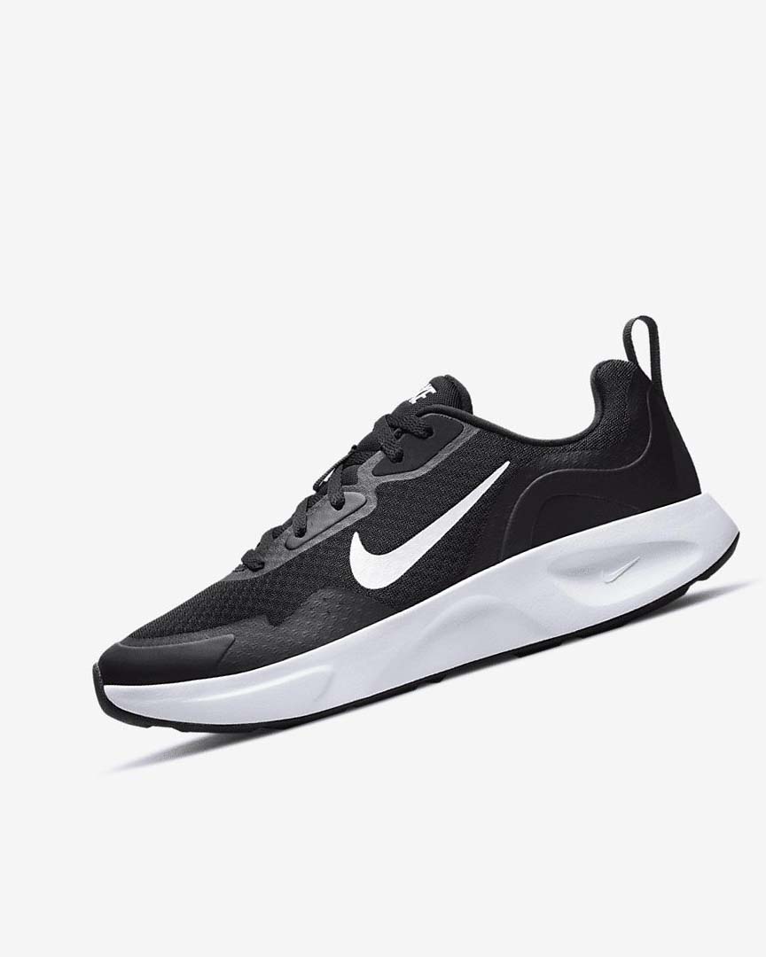 Zapatillas Nike Wearallday Mujer Negras Blancas | CR2324