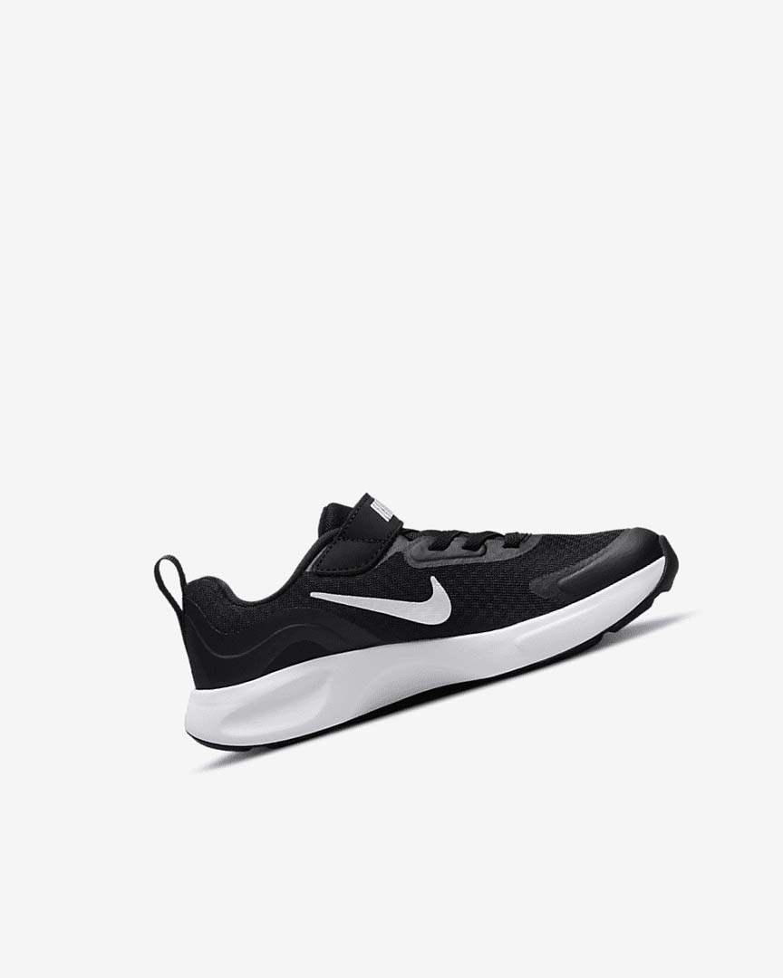 Zapatillas Nike Wearallday Niña Negras Blancas | CR1102