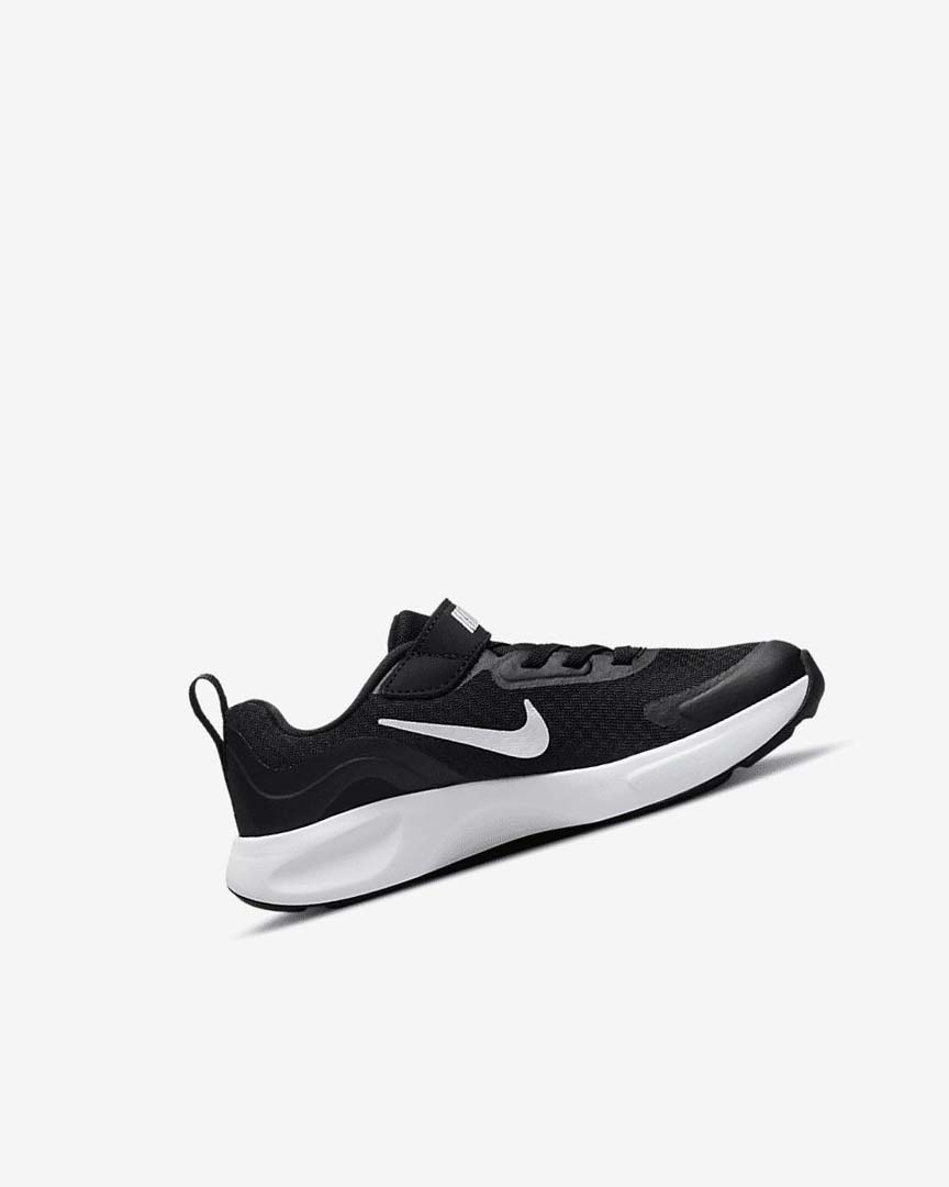 Zapatillas Nike Wearallday Niño Negras Blancas | CR2419