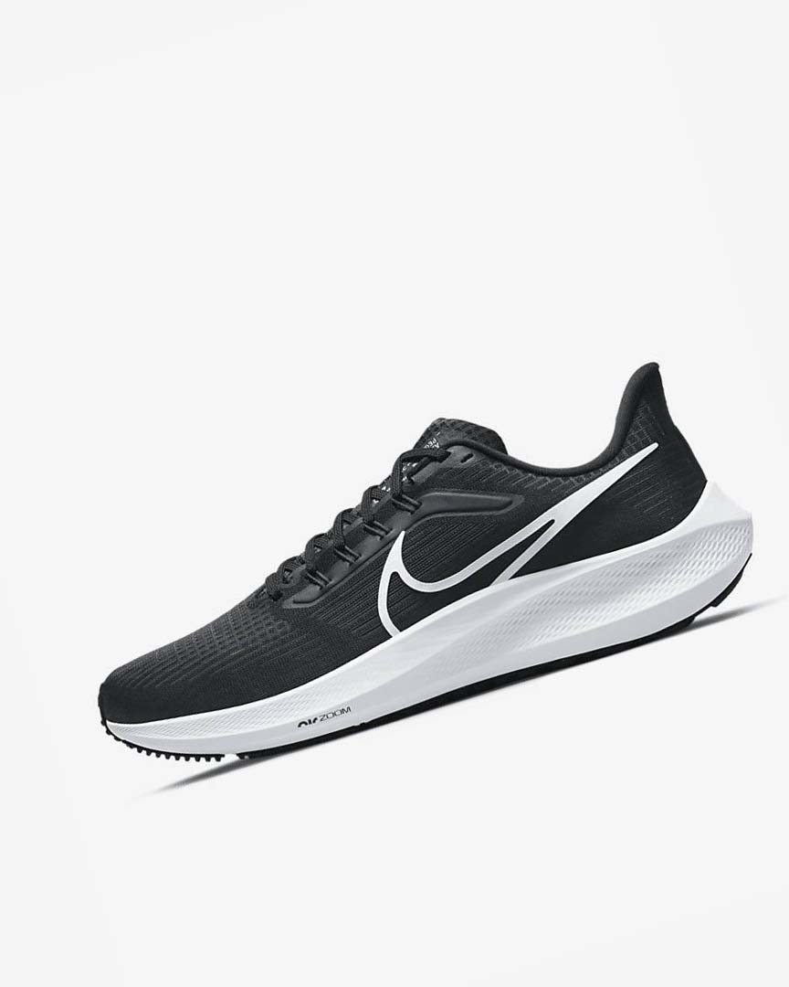 Zapatillas Running Nike Air Zoom Pegasus 39 Hombre Negras Gris Oscuro Blancas | CR2613