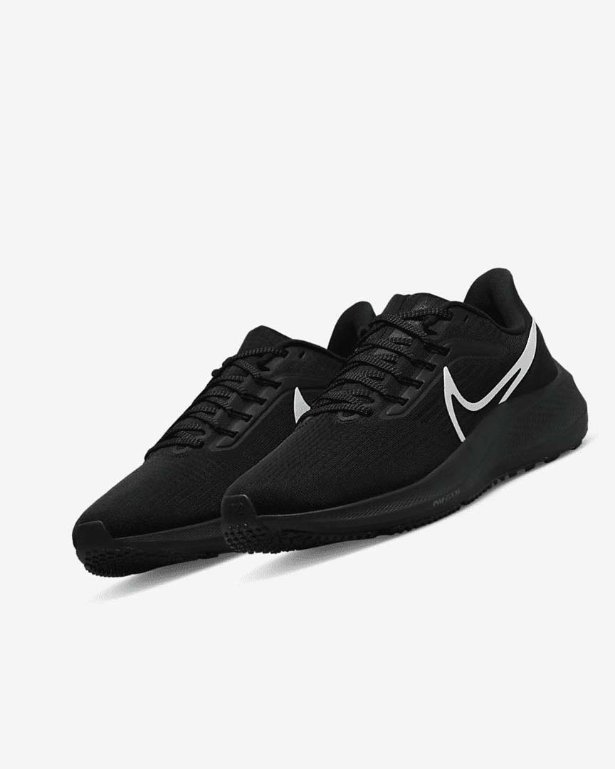 Zapatillas Running Nike Air Zoom Pegasus 39 Mujer Negras Negras Plateadas Negras | CR4924