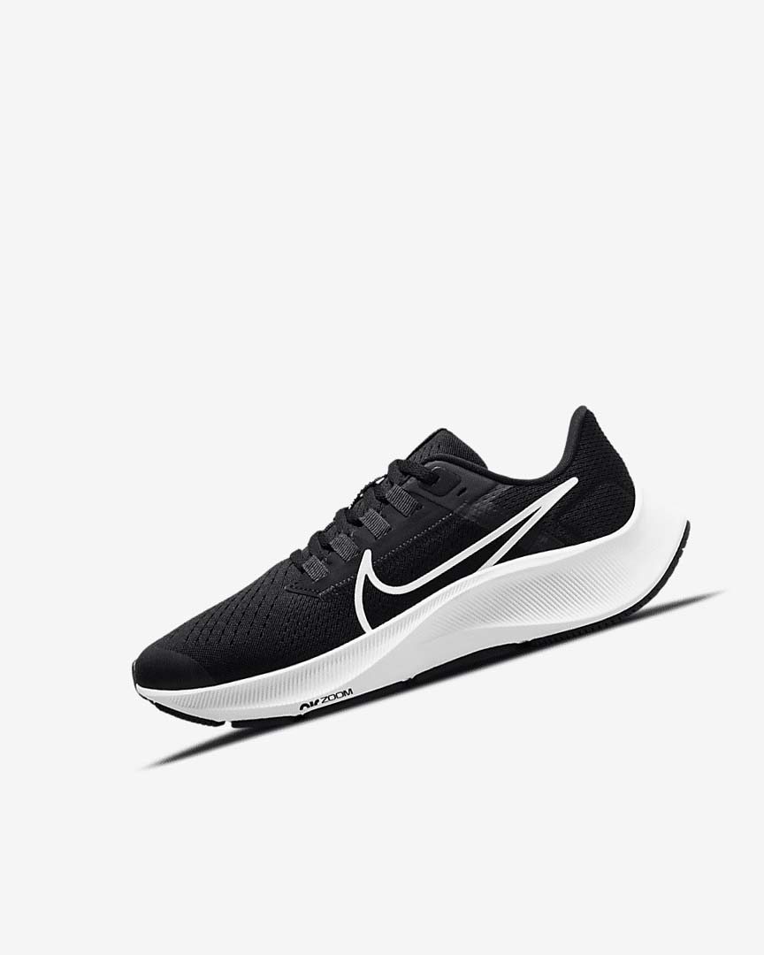 Zapatillas Running Nike Air Zoom Pegasus 38 Niña Negras Gris Oscuro Blancas | CR5199