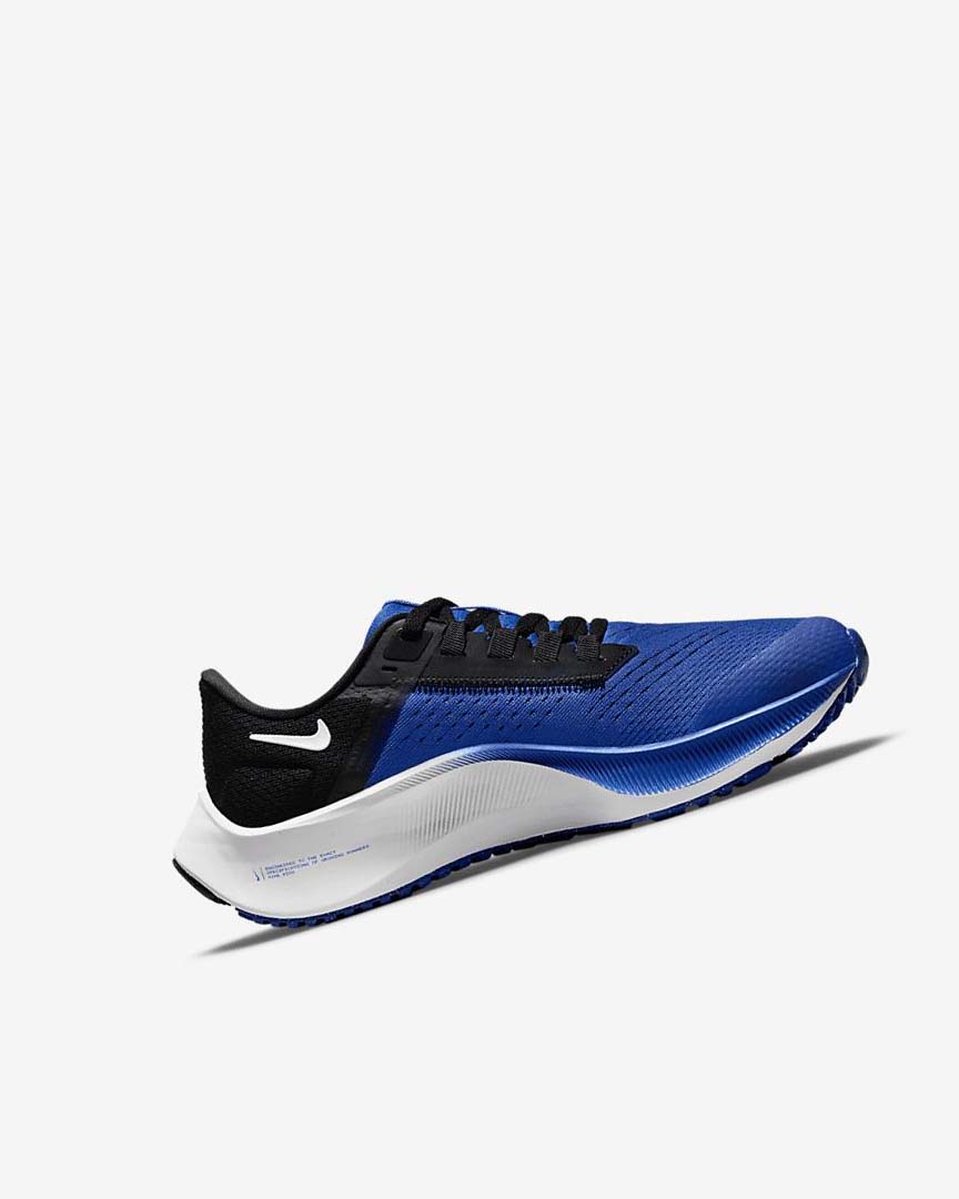 Zapatillas Running Nike Air Zoom Pegasus 38 Niño Azul Real Negras Blancas | CR5234