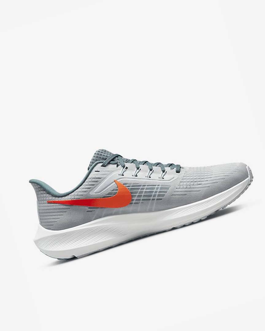 Zapatillas Running Nike Air Zoom Pegasus 39 Hombre Plateadas Naranjas | CR5301