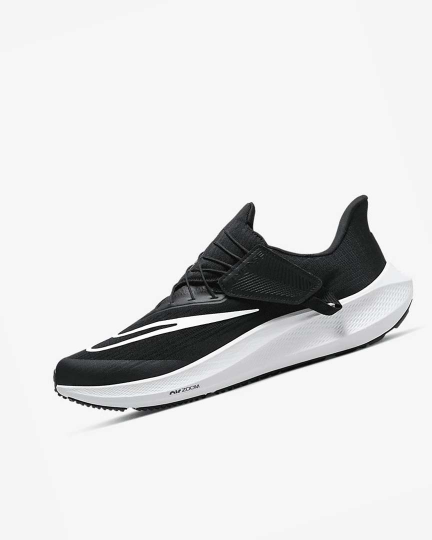 Zapatillas Running Nike Air Zoom Pegasus 39 FlyEase Hombre Negras Gris Oscuro Blancas | CR5507