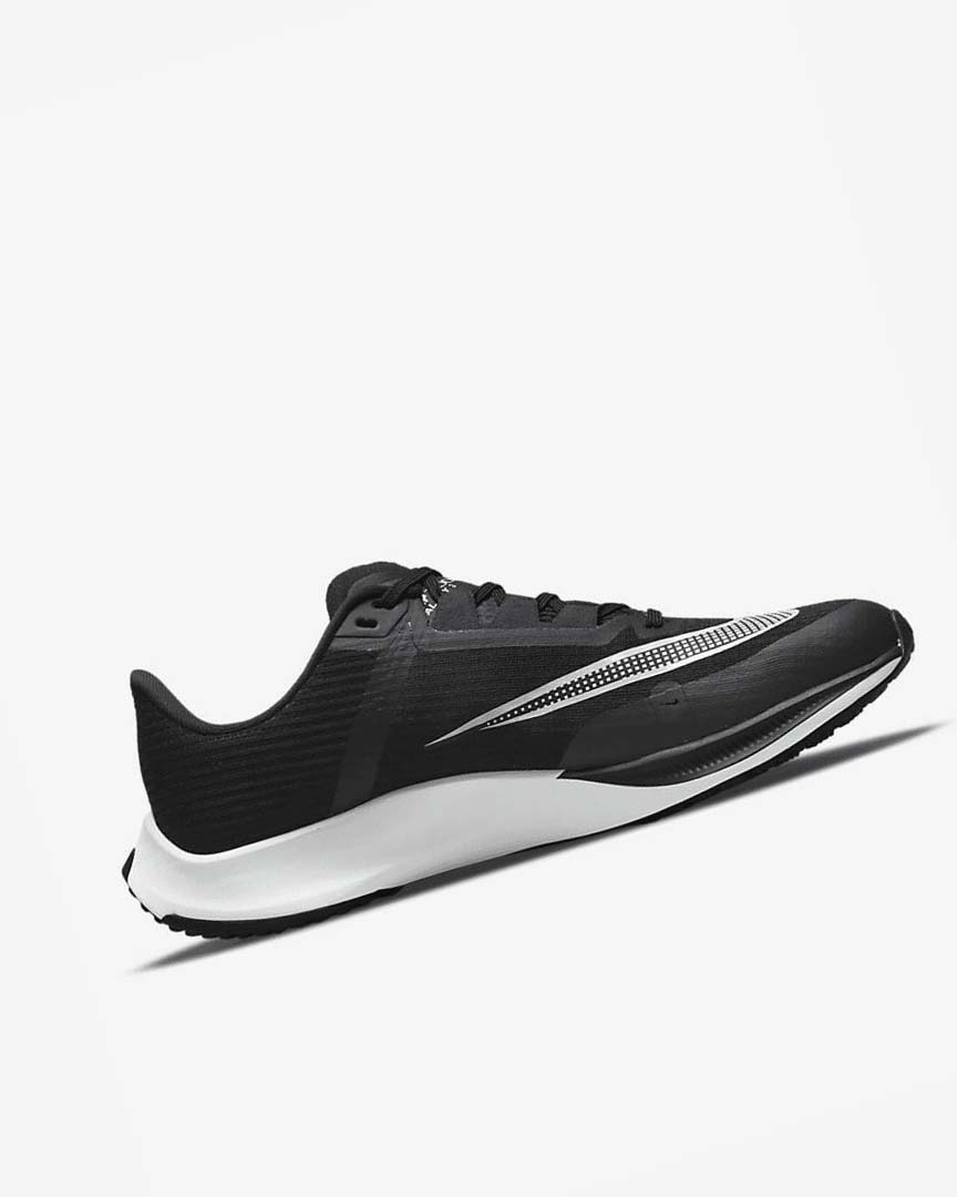 Zapatillas Running Nike Air Zoom Rival Fly 3 Hombre Negras Gris Oscuro Blancas | CR3147