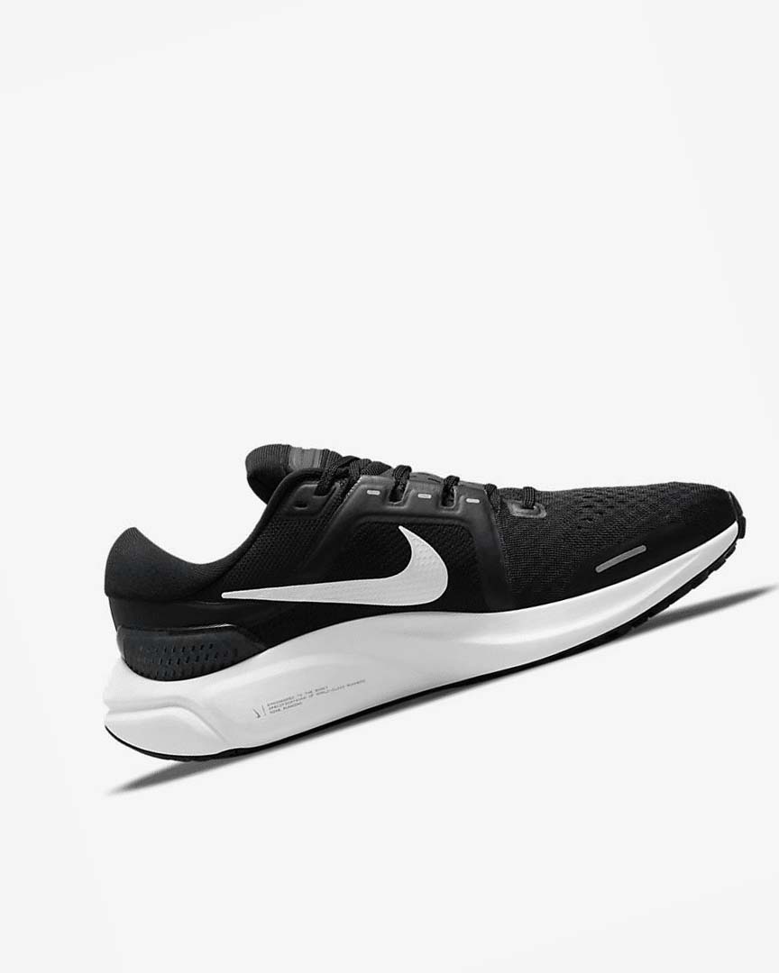 Zapatillas Running Nike Air Zoom Vomero 16 Hombre Negras Gris Oscuro Blancas | CR4553