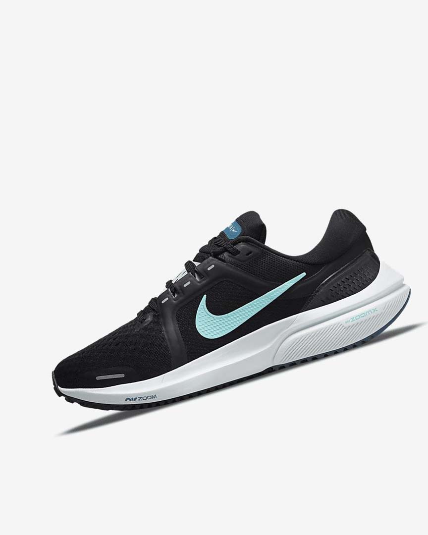 Zapatillas Running Nike Air Zoom Vomero 16 Mujer Negras Turquesa Claro Verde | CR5370