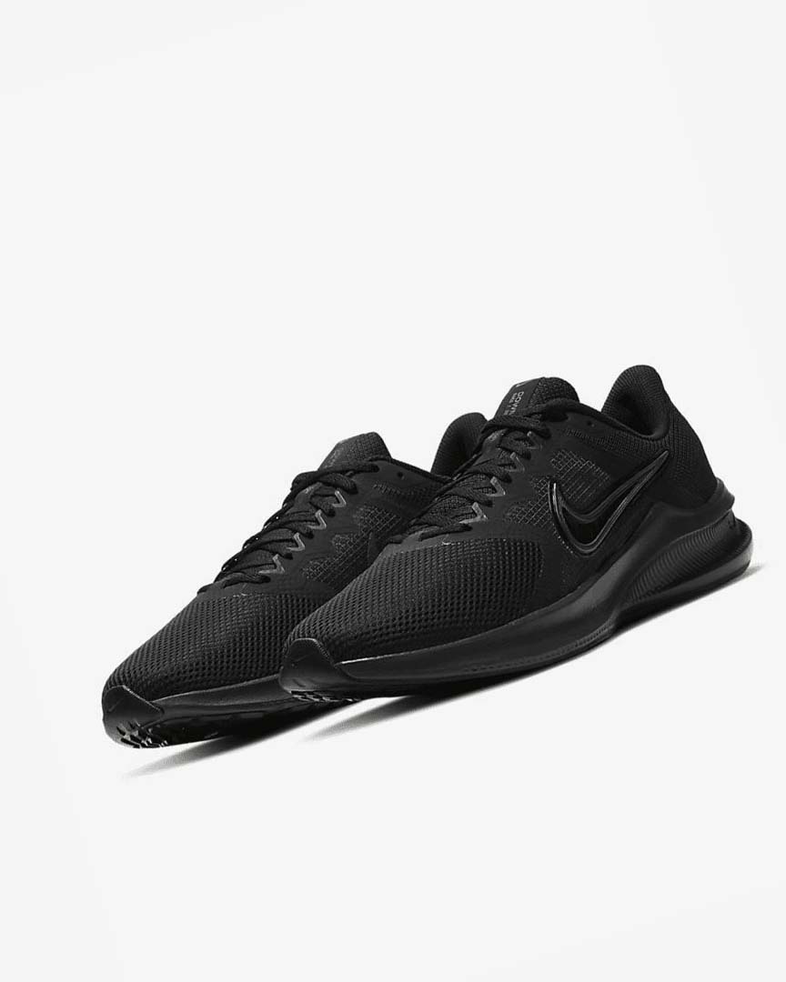 Zapatillas Running Nike Downshifter 11 Hombre Negras Gris Claro Gris Oscuro | CR2215