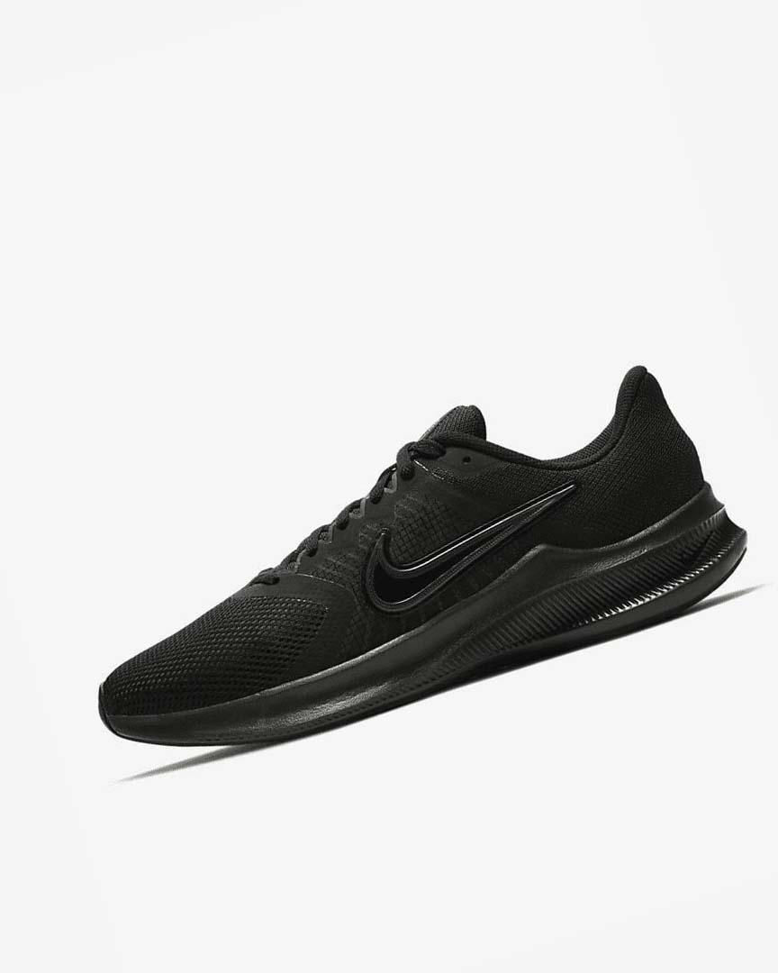 Zapatillas Running Nike Downshifter 11 Hombre Negras Gris Claro Gris Oscuro | CR2215