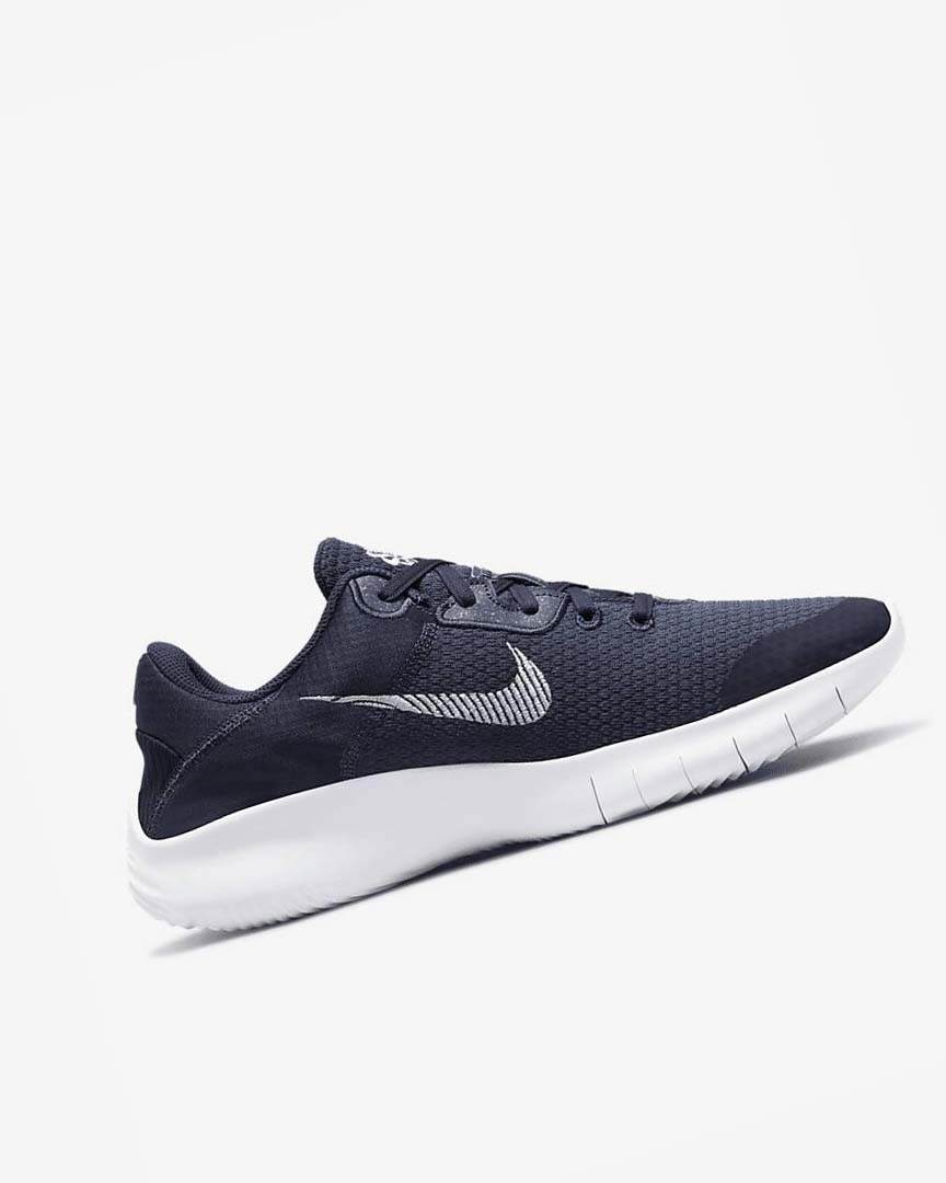 Zapatillas Running Nike Flex Experience Run 11 Next Nature Hombre Azul Marino Obsidian Oscuro Blancas | CR1150