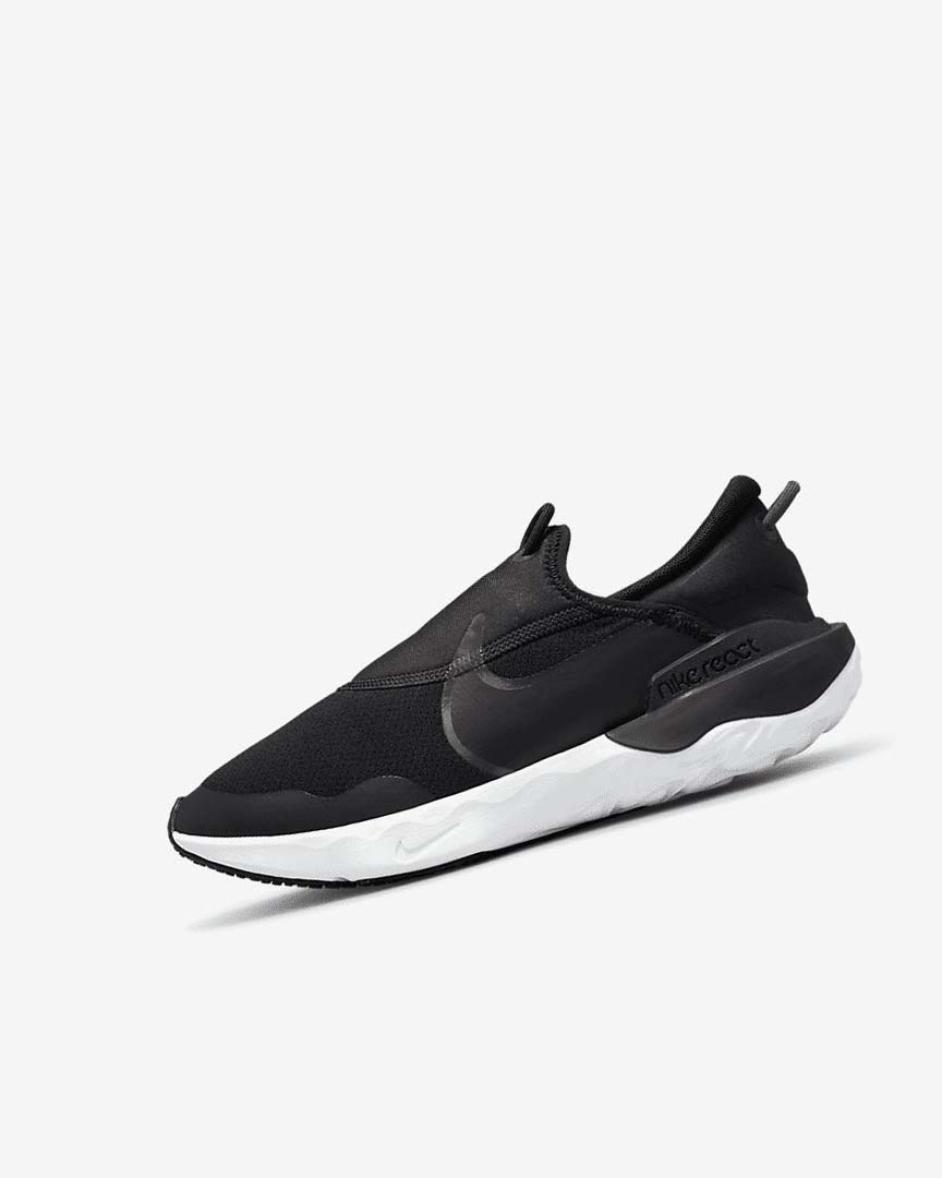 Zapatillas Running Nike Flow Niño Negras Blancas Gris | CR2347