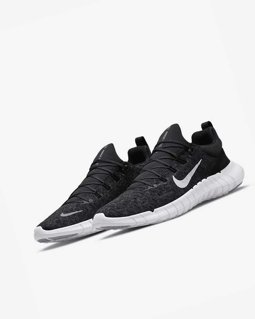 Zapatillas Running Nike Free Run 5.0 Hombre Negras | CR1160