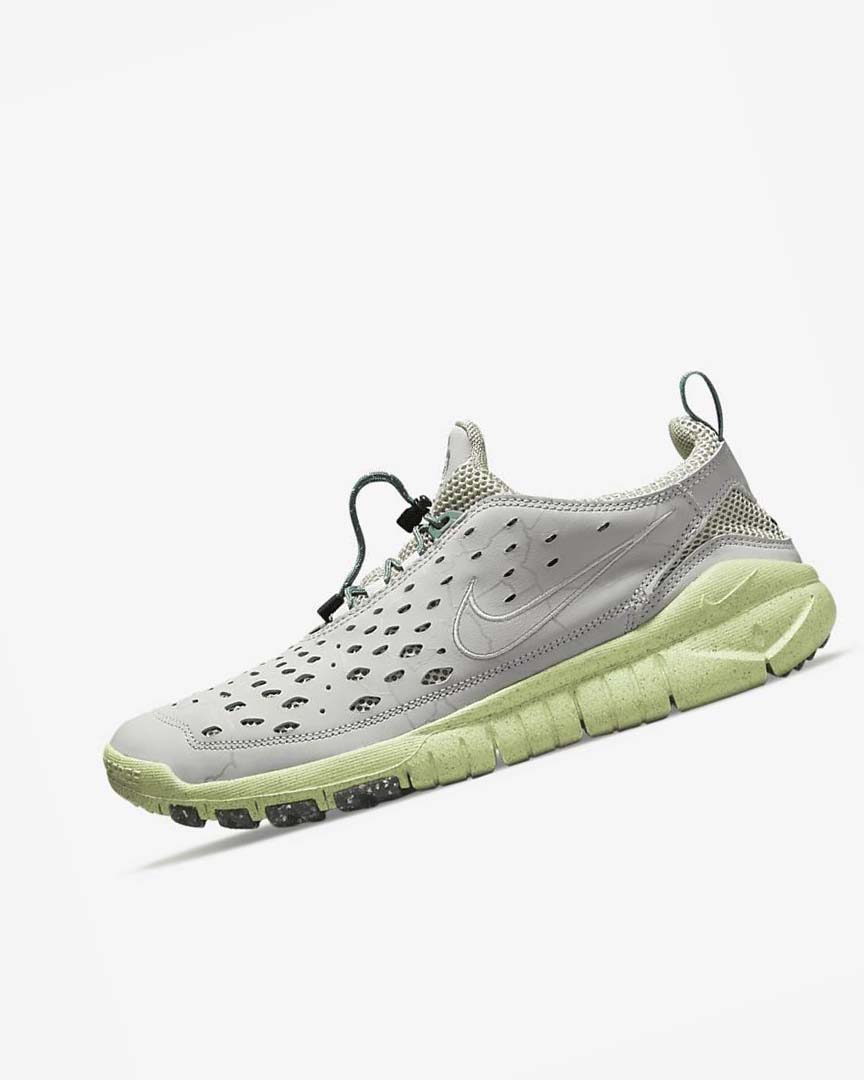 Zapatillas Running Nike Free Run Trail Hombre Gris Beige Claro Gris | CR5201