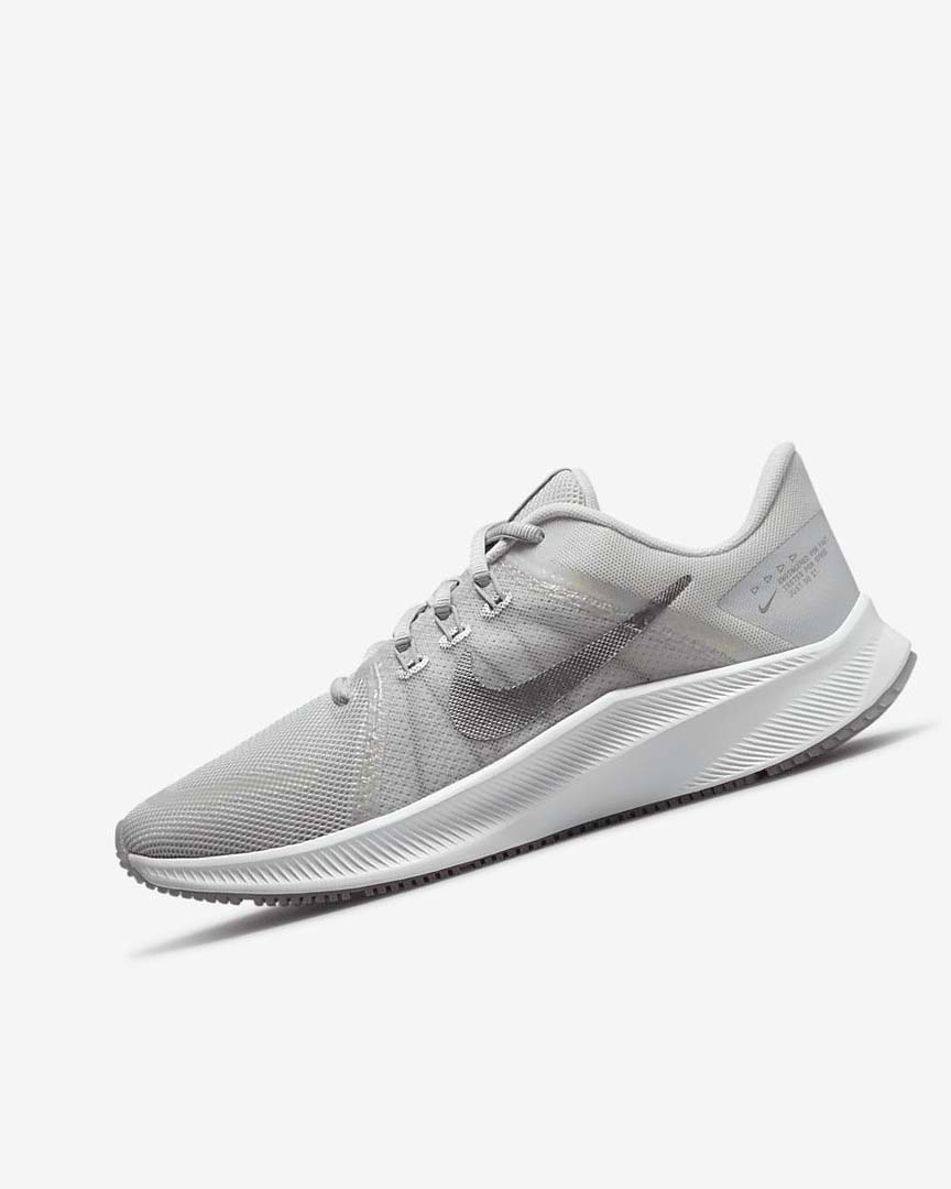 Zapatillas Running Nike Quest 4 Premium Mujer Metal Gris | CR4859