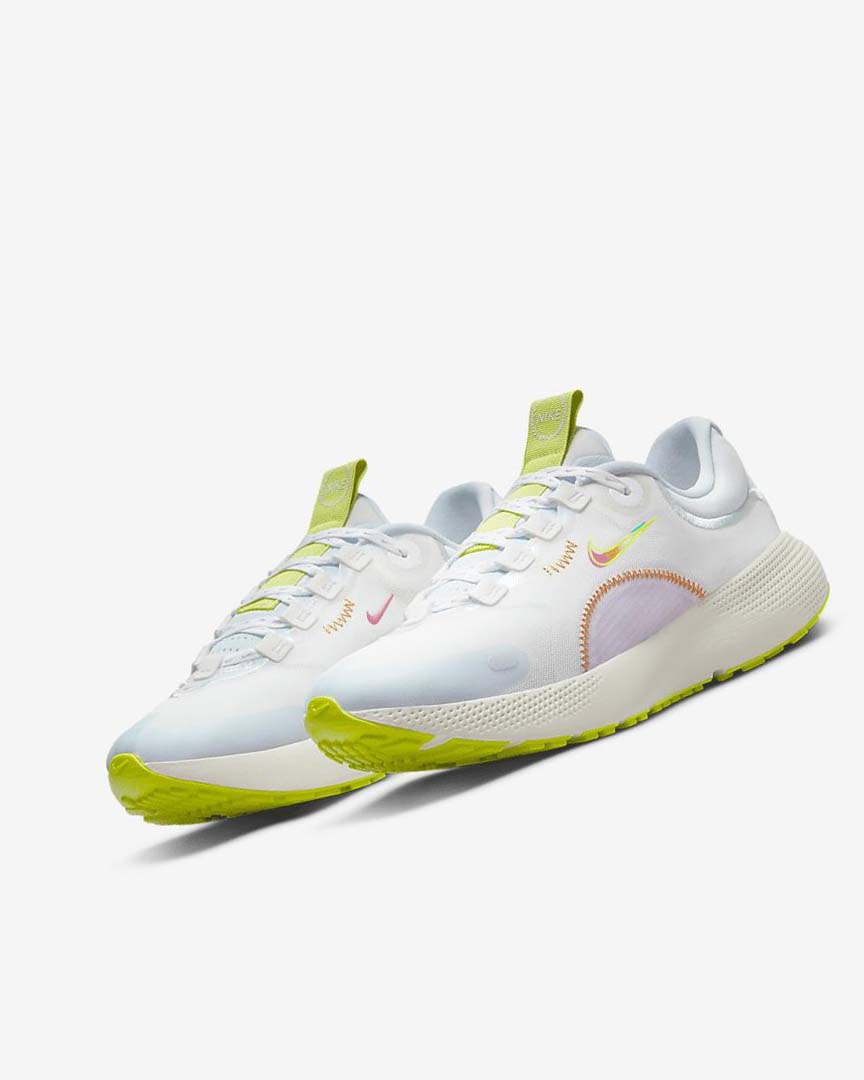 Zapatillas Running Nike React Escape Run Mujer Blancas Verde Multicolor | CR2582