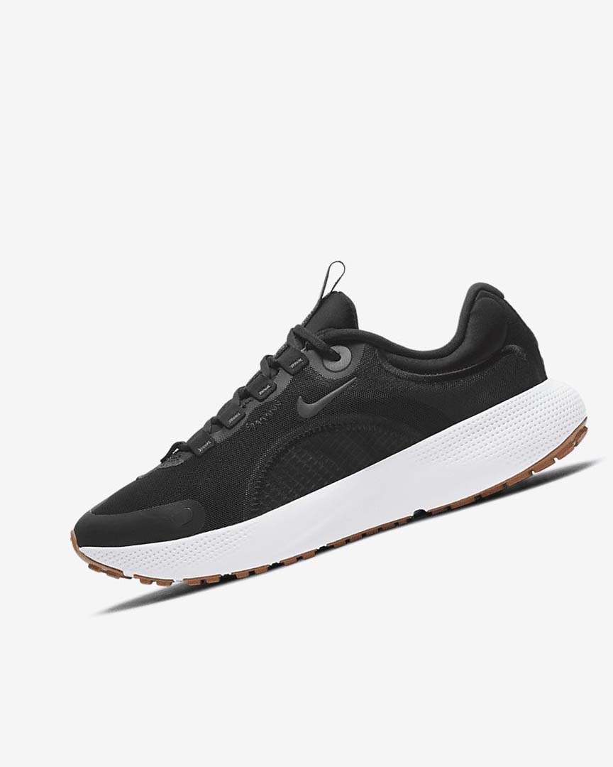 Zapatillas Running Nike React Escape Run Mujer Negras Gris Oscuro Blancas Negras | CR3143