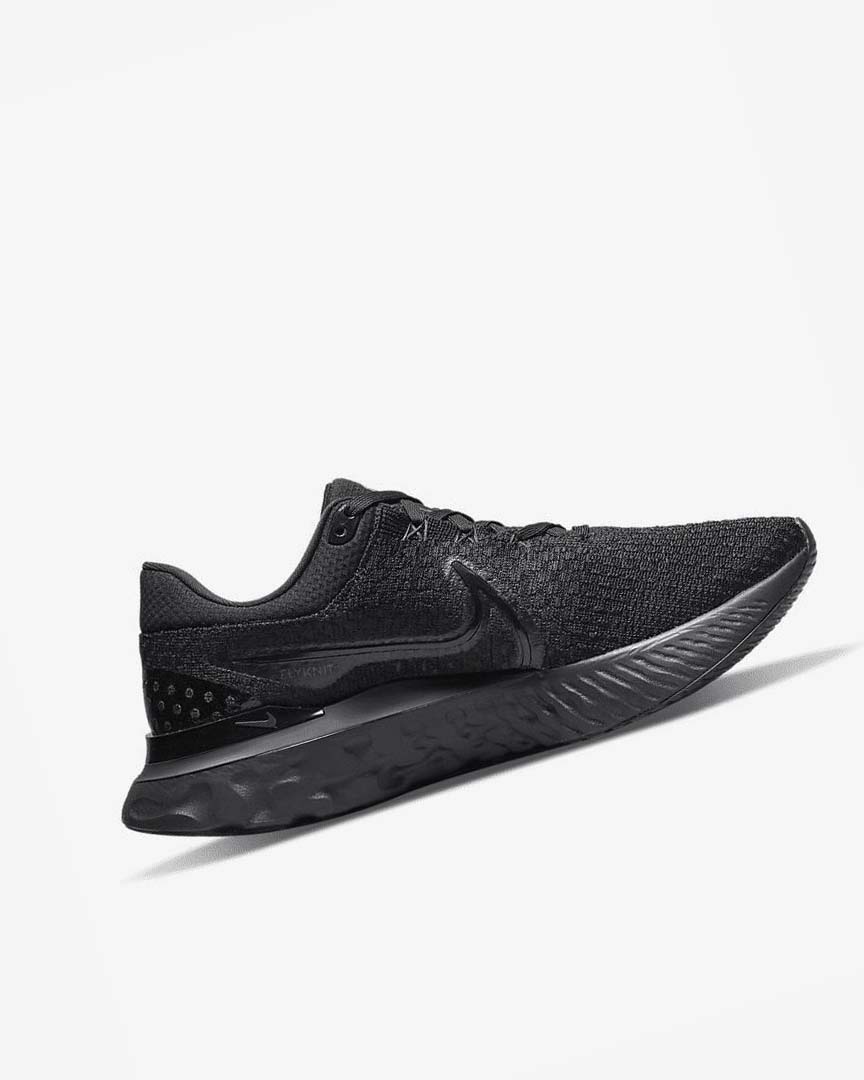 Zapatillas Running Nike React Infinity Run Flyknit 3 Hombre Negras Negras Negras | CR4615