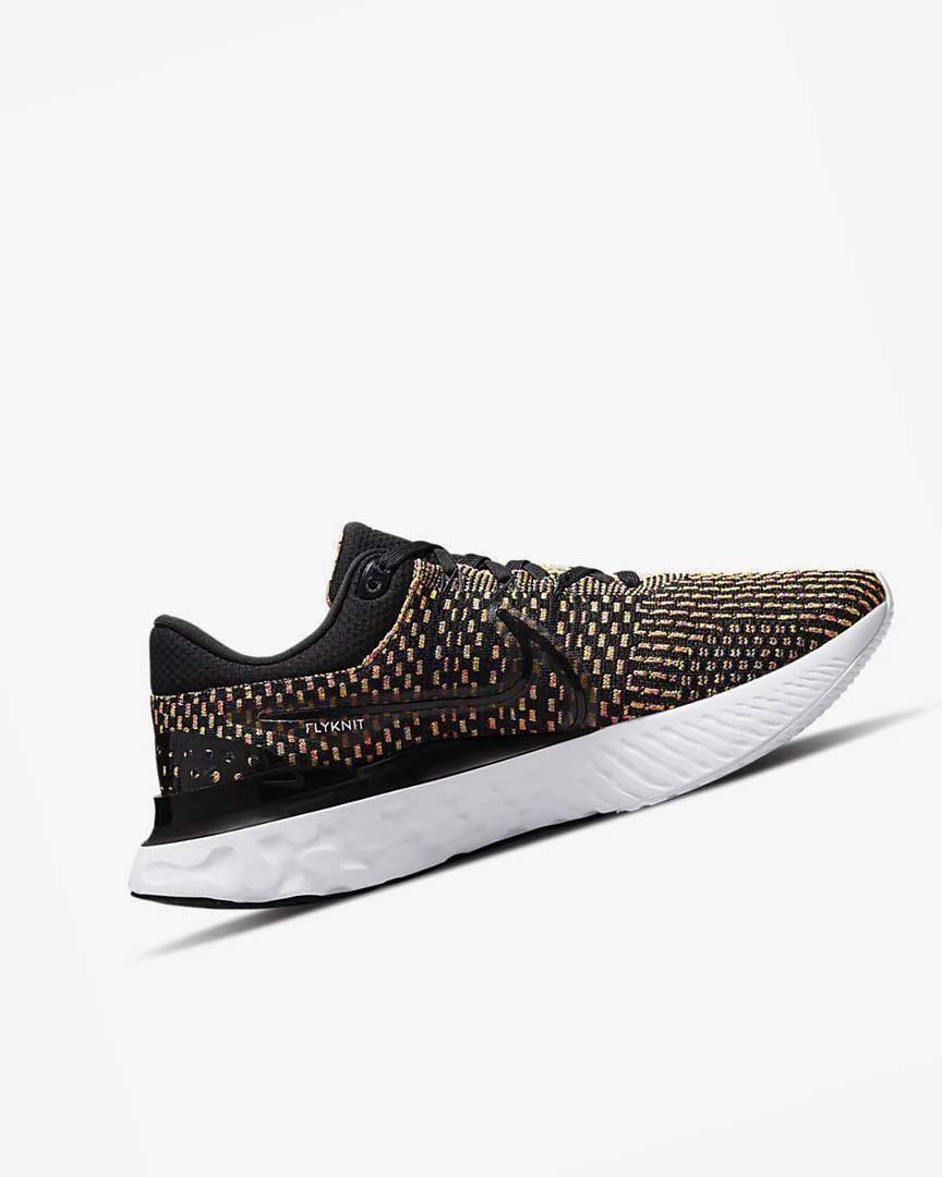 Zapatillas Running Nike React Infinity Run Flyknit 3 Hombre Negras Azules Rosas Blancas | CR5483