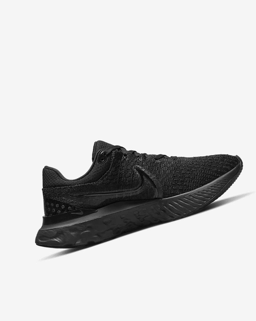 Zapatillas Running Nike React Infinity Run Flyknit 3 Mujer Negras Negras | CR5591