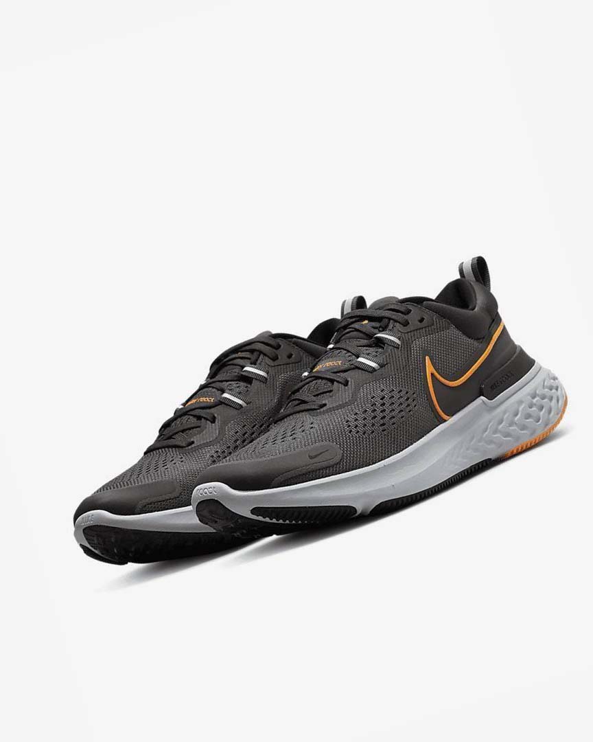 Zapatillas Running Nike React Miler 2 Hombre Gris Negras Gris | CR3282