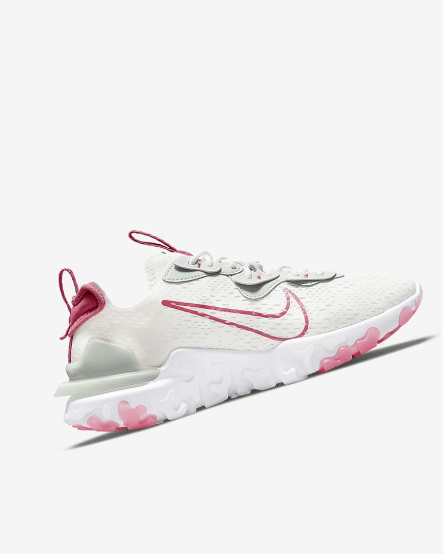 Zapatillas Running Nike React Vision Mujer Plateadas Rosas | CR2774