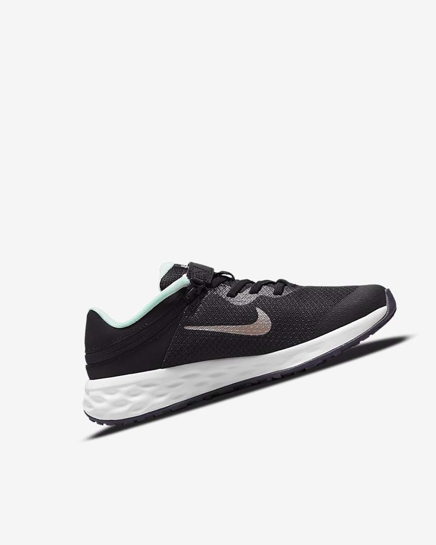 Zapatillas Running Nike Revolution 6 FlyEase Niño Negras Verde Menta Moradas Metal Rojas Marrones | CR4673