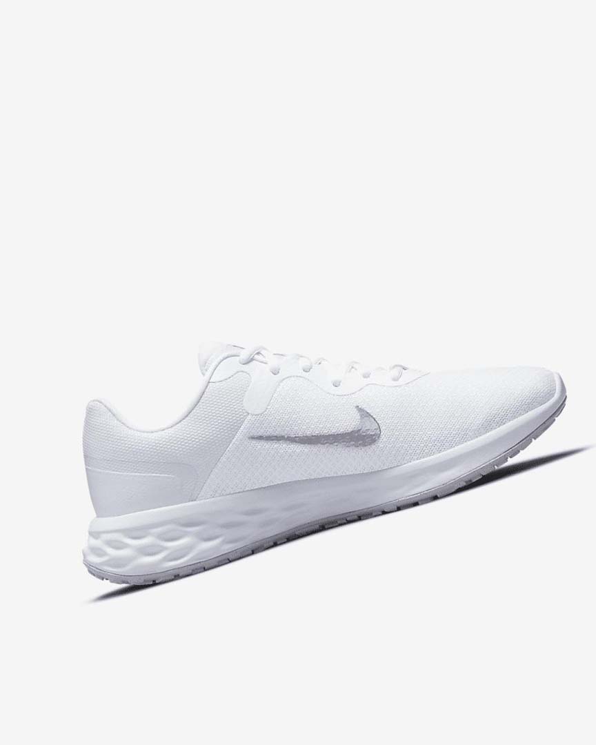 Zapatillas Running Nike Revolution 6 Next Nature Mujer Blancas Plateadas Metal Plateadas | CR2549