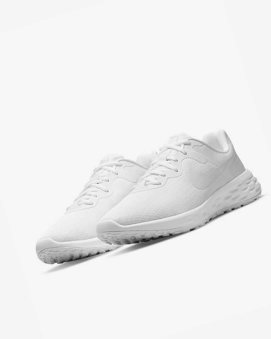 Zapatillas Running Nike Revolution 6 Next Nature Hombre Blancas Blancas Blancas | CR3248