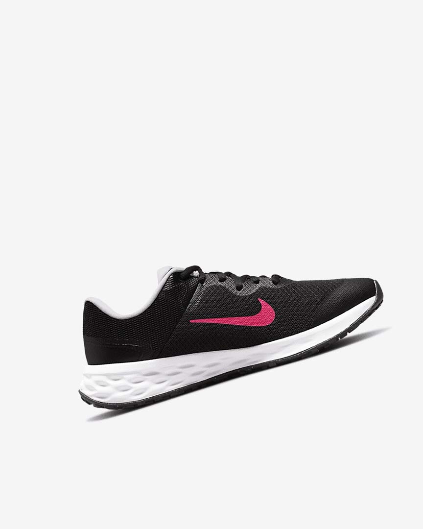 Zapatillas Running Nike Revolution 6 Niña Negras Rosas Rosas | CR2634