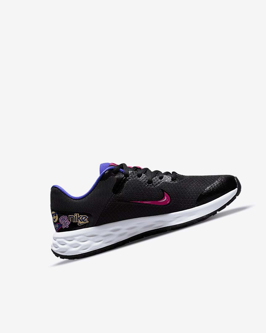 Zapatillas Running Nike Revolution 6 SE Niña Negras | CR4760