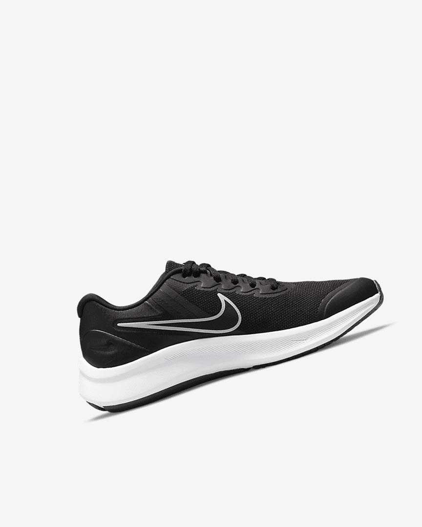 Zapatillas Running Nike Star Runner 3 Niña Negras Gris Oscuro Gris Oscuro | CR1107