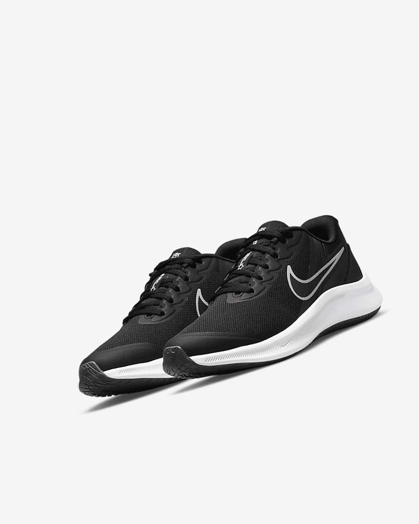 Zapatillas Running Nike Star Runner 3 Niña Negras Gris Oscuro Gris Oscuro | CR1107