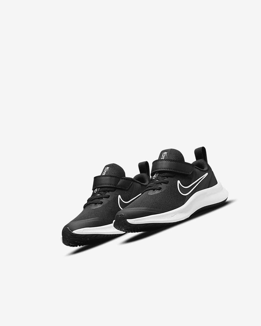 Zapatillas Running Nike Star Runner 3 Niño Negras Gris Oscuro Gris Oscuro | CR2415