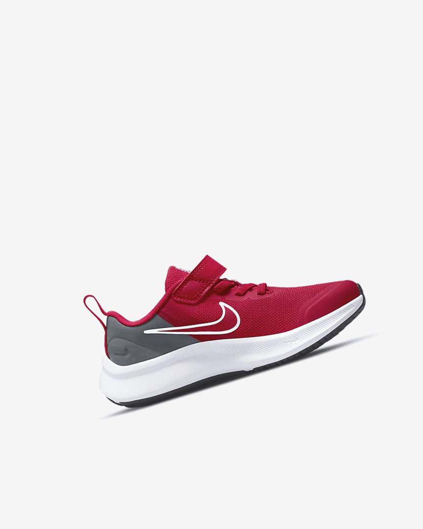 Zapatillas Running Nike Star Runner 3 Niño Rojas Gris Rojas | CR3278