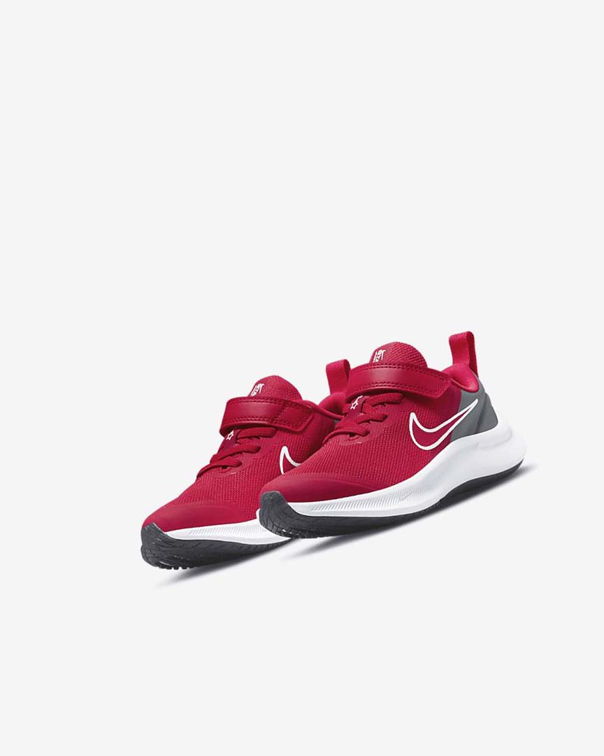 Zapatillas Running Nike Star Runner 3 Niño Rojas Gris Rojas | CR3278